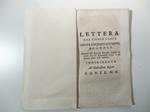 Lettera intorno all'aurora boreale veduta la notte de' 16 Dicembre 1737 e ad alcune altre cose erudite indirizzata all'illustrissimo signor Contenn