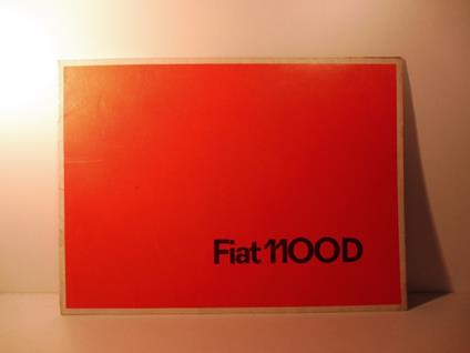 Fiat 1100 D. (Brochure pubblicitaria) - copertina