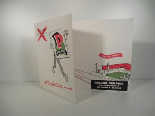 Publital... si trasferisce. Milano Corsico. (Pieghevole pubblicitario) - copertina