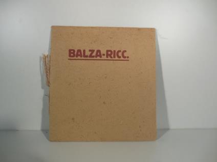 Balza - Ricc. Ah loro sono direttori di pubblicita'... (Pubblicazione relativa questa agenzia pubblicitaria) - Alberto Bianchi - copertina