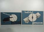 Bertazzoni. Indirizzi speciali e commerciali. Milano. (Cartoncini pubblicitari)
