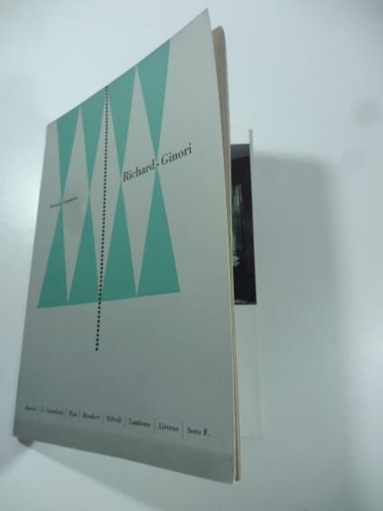 Societa' ceramica. Richard - Ginori - Gio Ponti - copertina