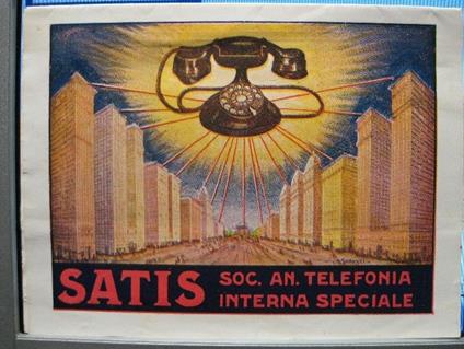 Satis. Soc. An. telefonia interna speciale - copertina