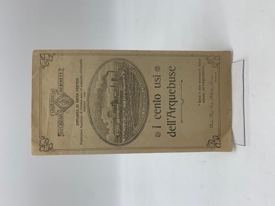 I cento usi dell'Arquebuse (Pieghevole pubblicitario) - copertina