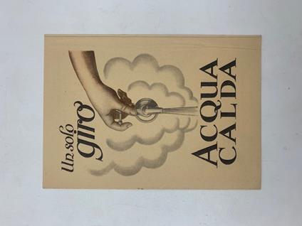 Distributore d'acqua calda automatico e corrente del Prof. Junkers (pieghevole pubblicitario) - copertina