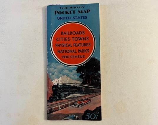 Pocket Maps of United States for Tourists, Travellers, Shippers - Rand McNally - copertina