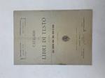 Catalogo dei libri di testo ad uso delle scuole elementari urbane, rurali, festive ed operaie. Anno scolastico 1911-1912