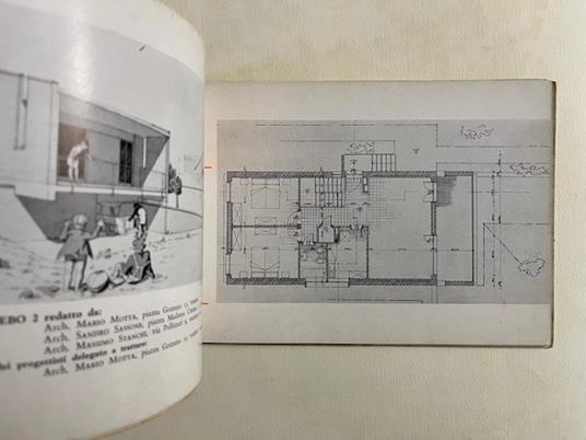 Istituto Bancario San Paolo di Torino. Progetti per casette utilitarie collegati al risparmio casa - copertina