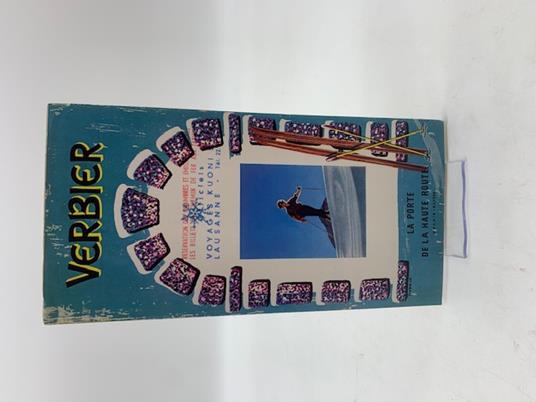 Verbier. La porte de la haute route (pieghevole turistico) - copertina