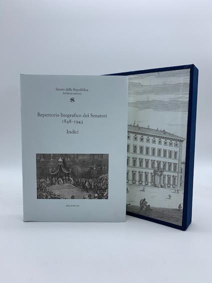 Repertorio bibliografico dei Senatori 1848-1943 - copertina