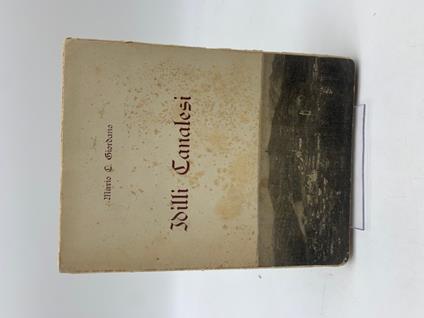 Idilli canalesi - copertina