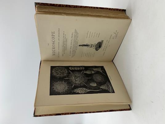 The Microscope: Its History, Construction, and Application Being a Familiar Introduction to the Use of the Instrument, and the Study of Microscopical Science - copertina