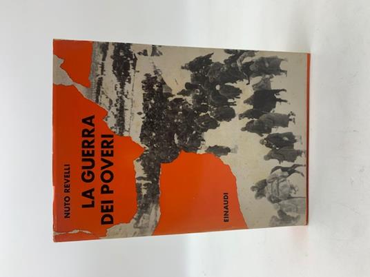 La guerra dei poveri - Nuto Revelli - copertina