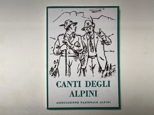 Canti degli Alpini - copertina