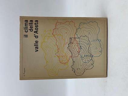 Il clima della Valle d'Aosta - copertina