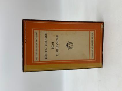 Echi e riflessioni (Diario 1941-1944) - Bernard Berenson - copertina