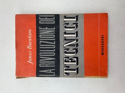 La rivoluzione dei tecnici - James Burnham - copertina