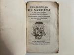 Del concilio di Sardica e de' suoi canoni su la forma de' giudizj ecclesiastici. Dissertazione polemico-canonica pel dritto delle appellazioni romane