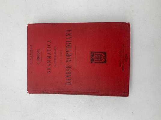 Grammatica ed esercizi pratici della lingua danese-norvegiana con un supplemento - Gaetano Frisoni - copertina