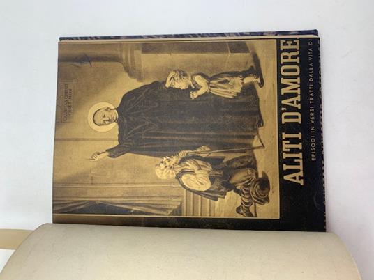Aliti d'amore. Episodi in versi tratti dalla vita di San Giuseppe Benedetto Cottolengo - copertina