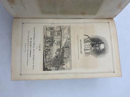 The Dramatic Works of William Shakespeare with Glossarial Notes, a Sketch of His Life and an Estimate of His Writings Newly Arranged and Edited by Charles Henry Wheeler, - copertina