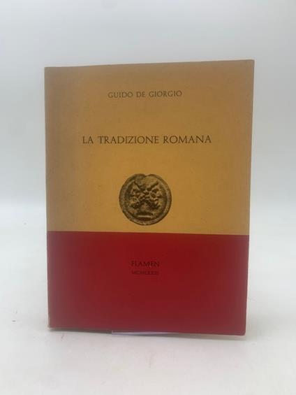 La tradizione romana - copertina