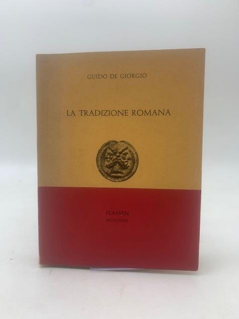 La tradizione romana - copertina