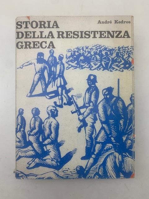 Storia della resistenza greca - copertina