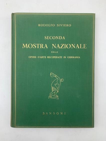 30 - Rodolfo Siviero - copertina