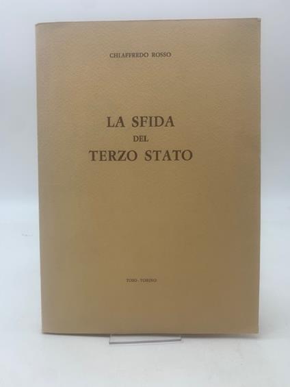 La sfida del terzo stato - copertina