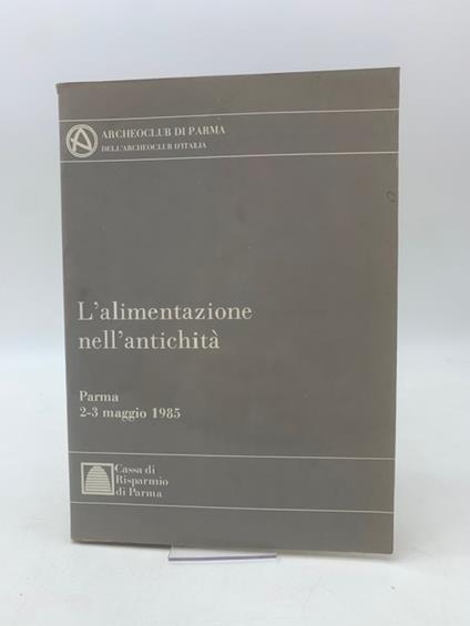 L' alimentazione nell'antichitÃ - copertina