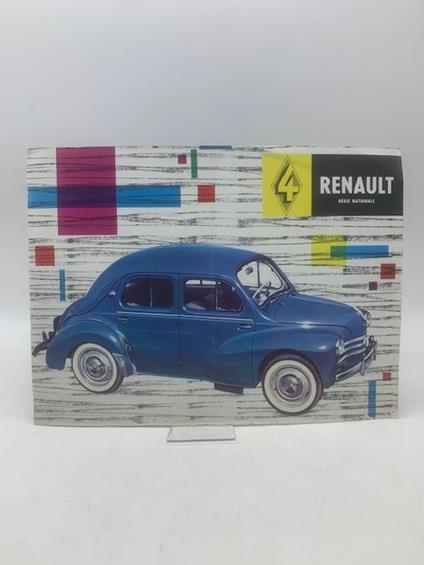 Renault 4 cv - copertina