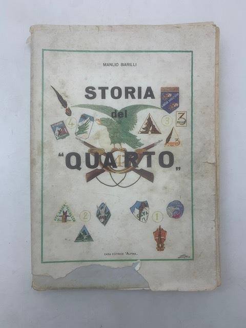 Storia del ''Quarto'' - Manlio Barilli - copertina