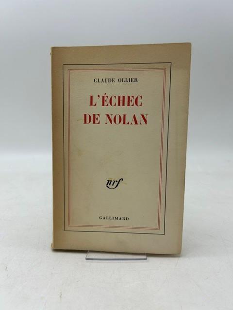 L'échec de Nolan - Claude Ollier - copertina