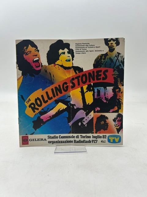 The Rolling Stones. Stadio comunale di Torino luglio 82. Organizzazione Radioflash 97.7 - copertina