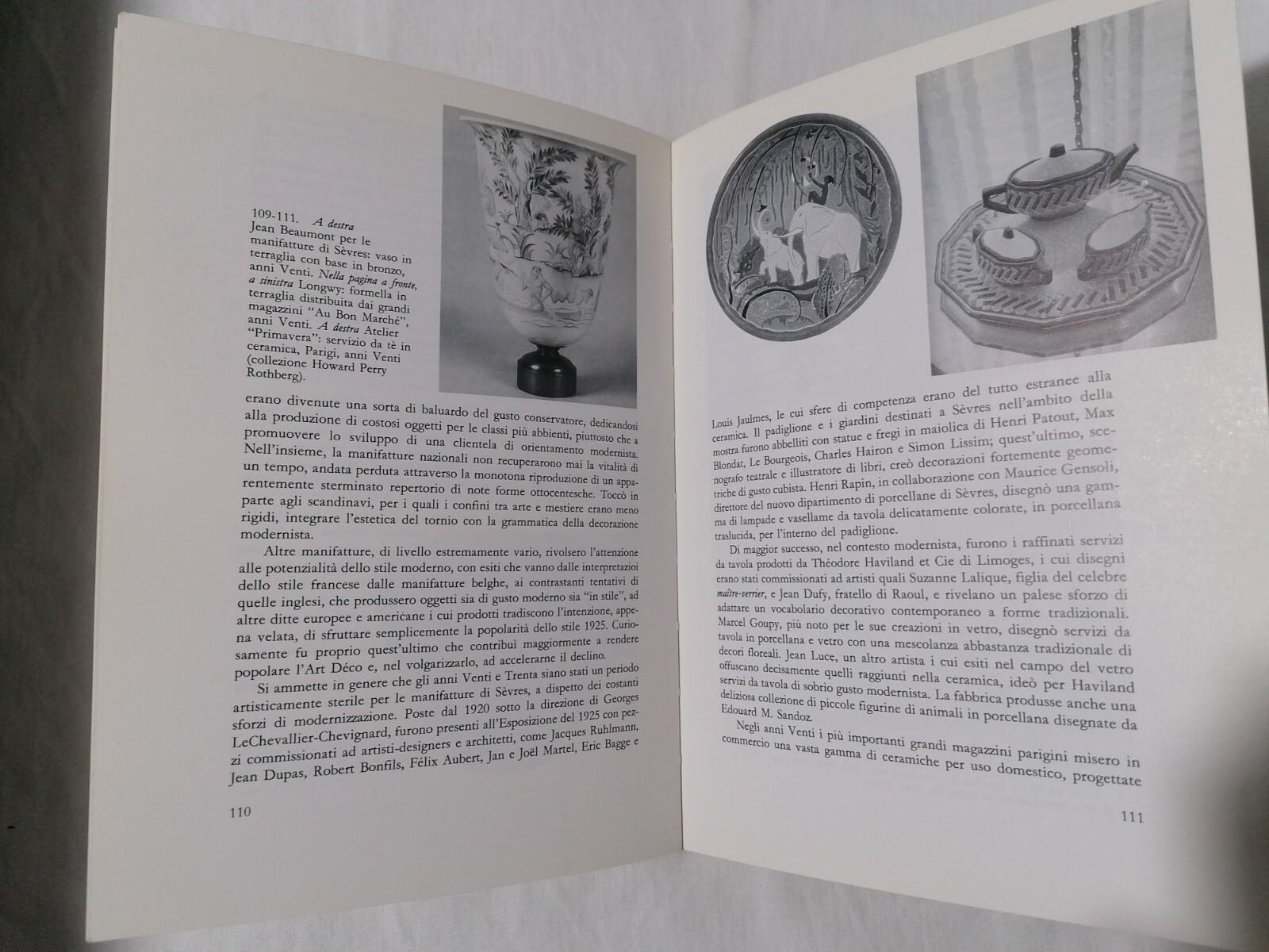 Art Deco - Libro Alastair Duncan Rusconi 1989 arte del Novecento