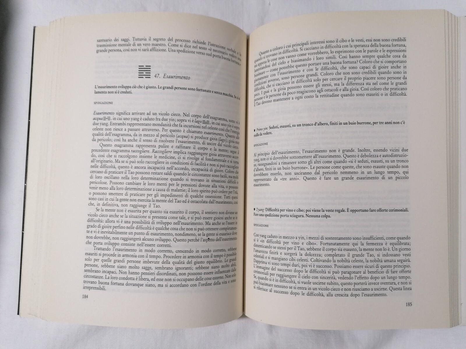 I Ching Taoista Libro Thomas Cleary Mediterranee 8827201599 senza monete