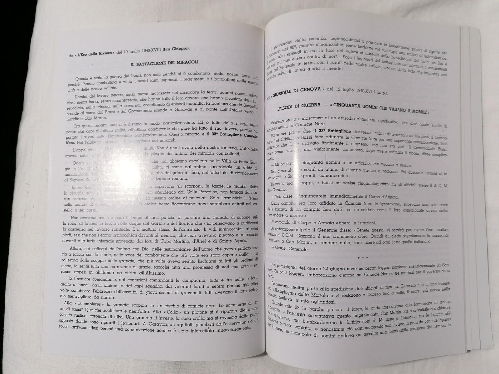 I Legionari di Imperia - Libro 33^ Legione Gandolfo Alberto Politi Storia Guerra