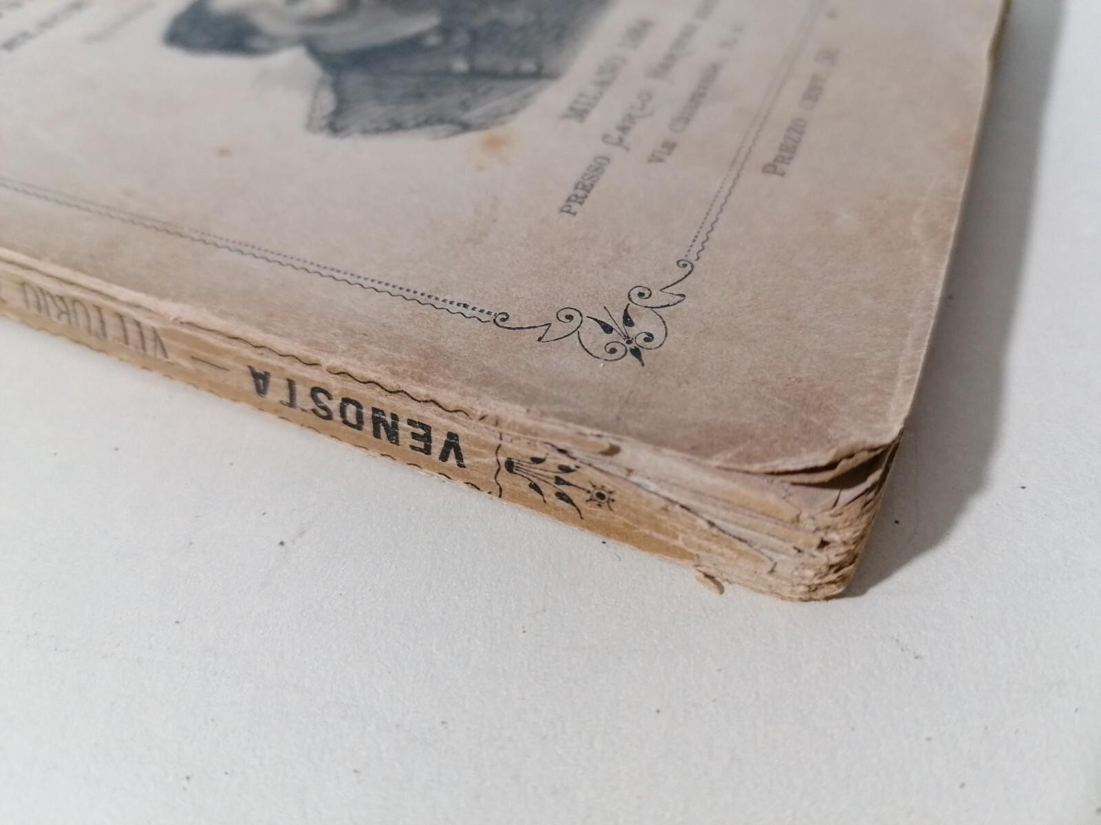 Vittorio Emanuele II Re Libro Venosta Studi Biografici Popolari Barbini 1884