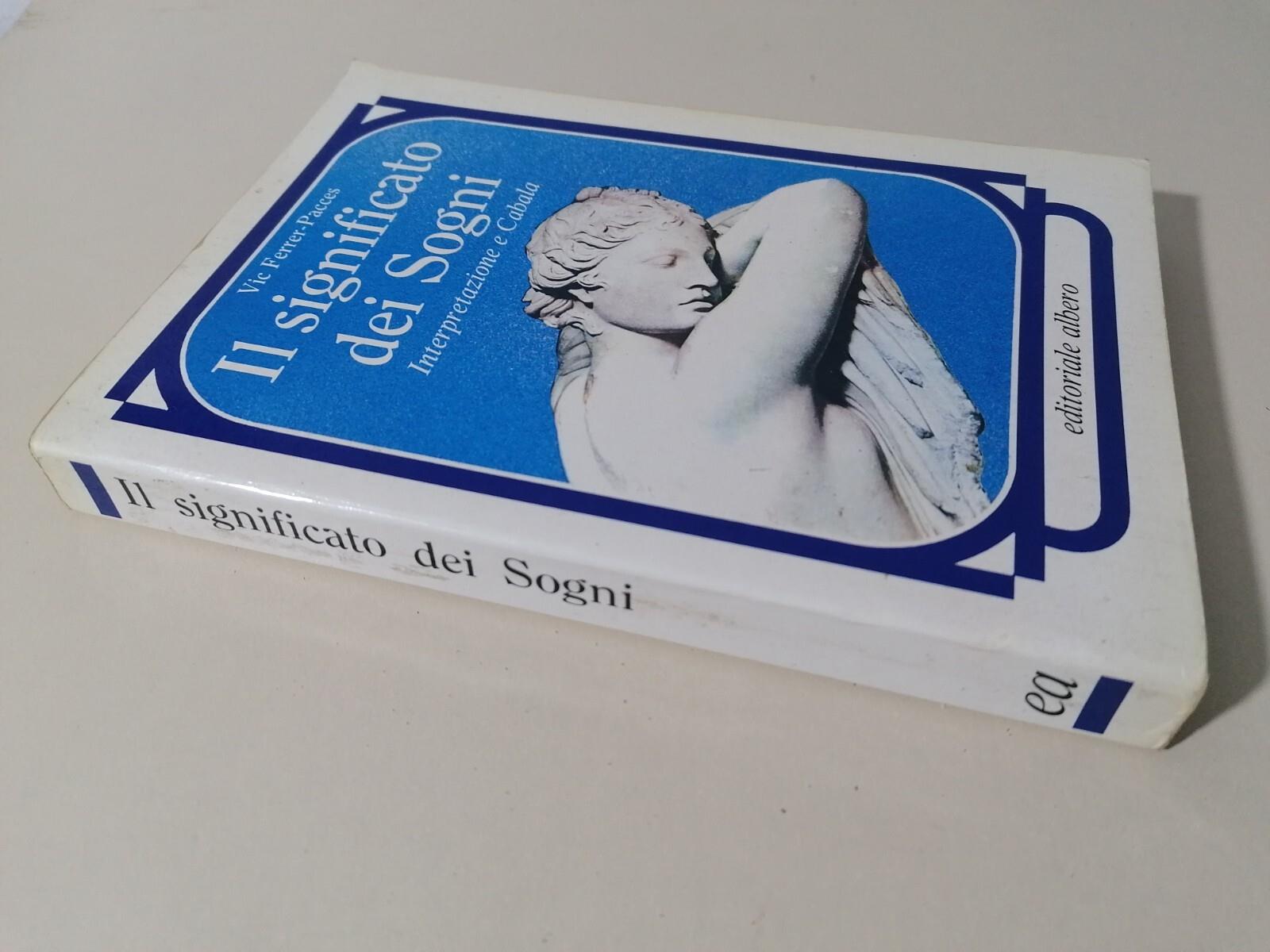 Il Significato Dei Sogni Libro Ferrer Pacces Interpretazione Cabala Albero 1991