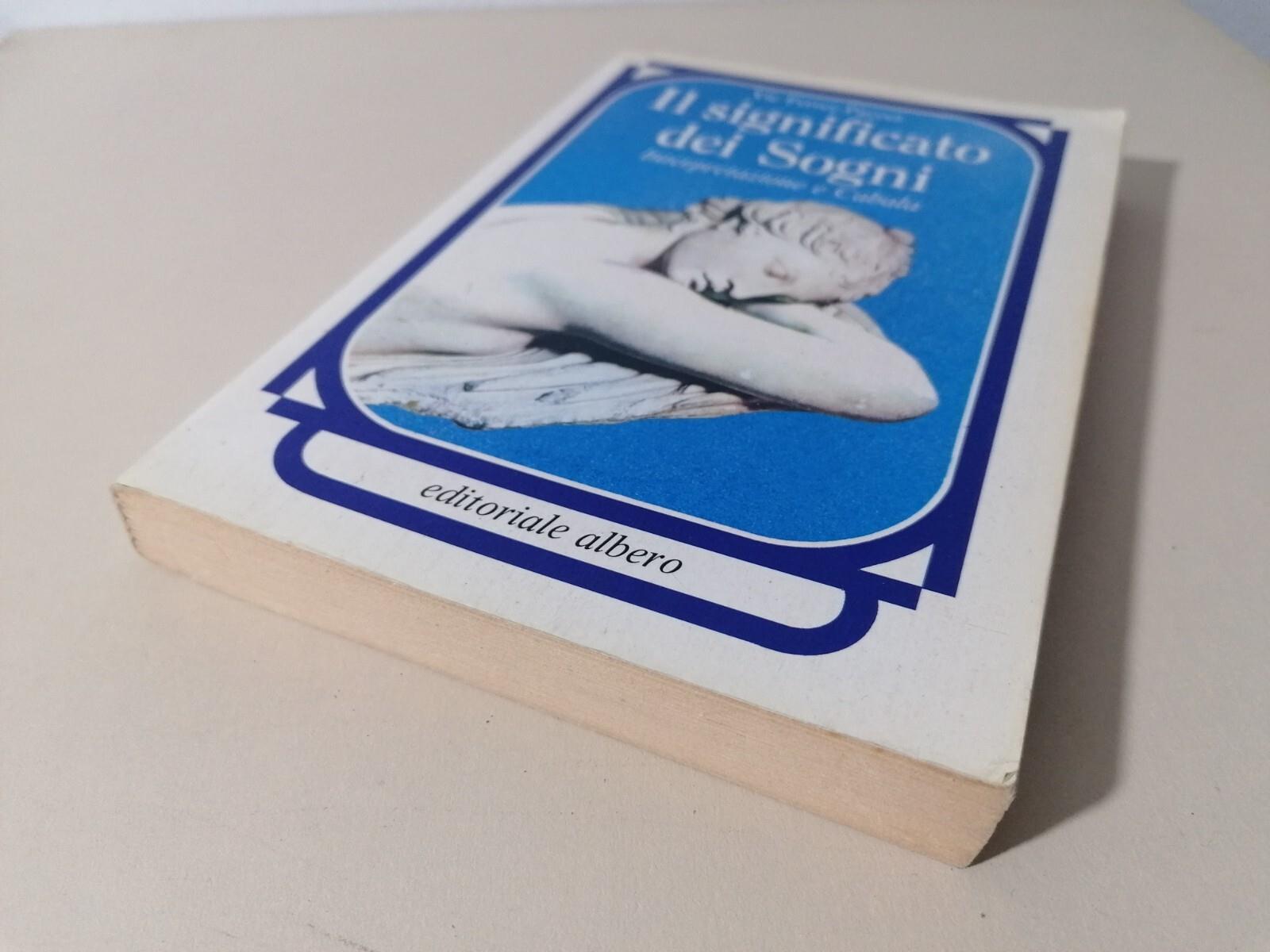 Il Significato Dei Sogni Libro Ferrer Pacces Interpretazione Cabala Albero 1991