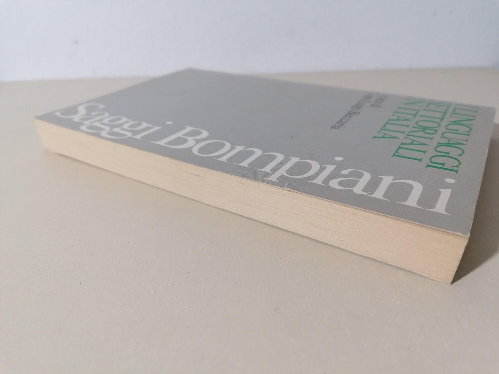 I Linguaggi Settoriali In Italia Libro Beccaria Saggi Bompiani 4° Edizione 1983