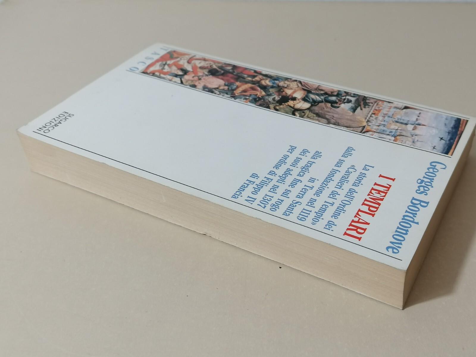 I Templari Storia Ordine Cavalieri Terra Santa Rogo Libro Bordonove 1° Edizione