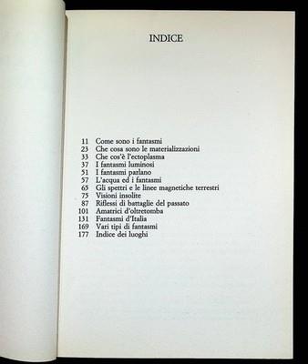 Fantasmi Spettri e Case Maledette Libro Fenoglio Rusconi Esoterico 8818012614