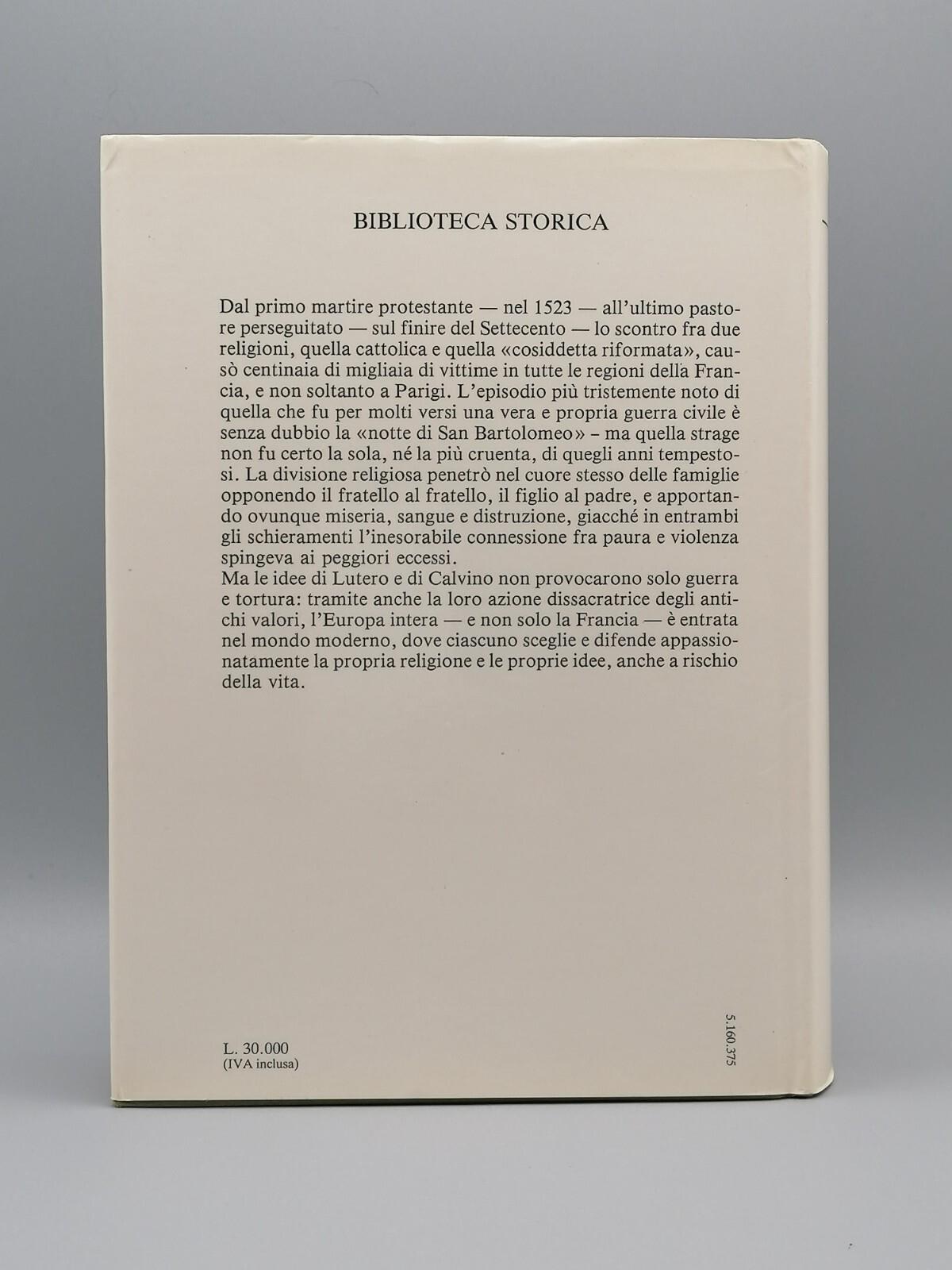 Le Guerre Di Religione Libro Pierre Miquel Sansoni Prima Edizione Storica 1981