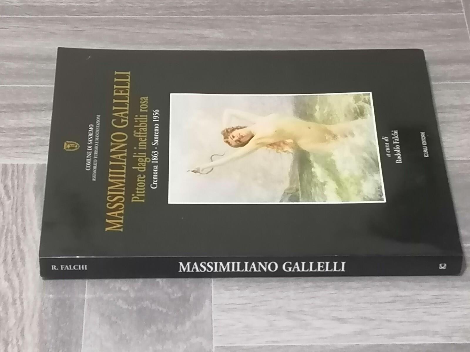 Massimiliano Gallelli Pittore Dagli Ineffabili Rosa Libro Falchi Lalli Sanremo