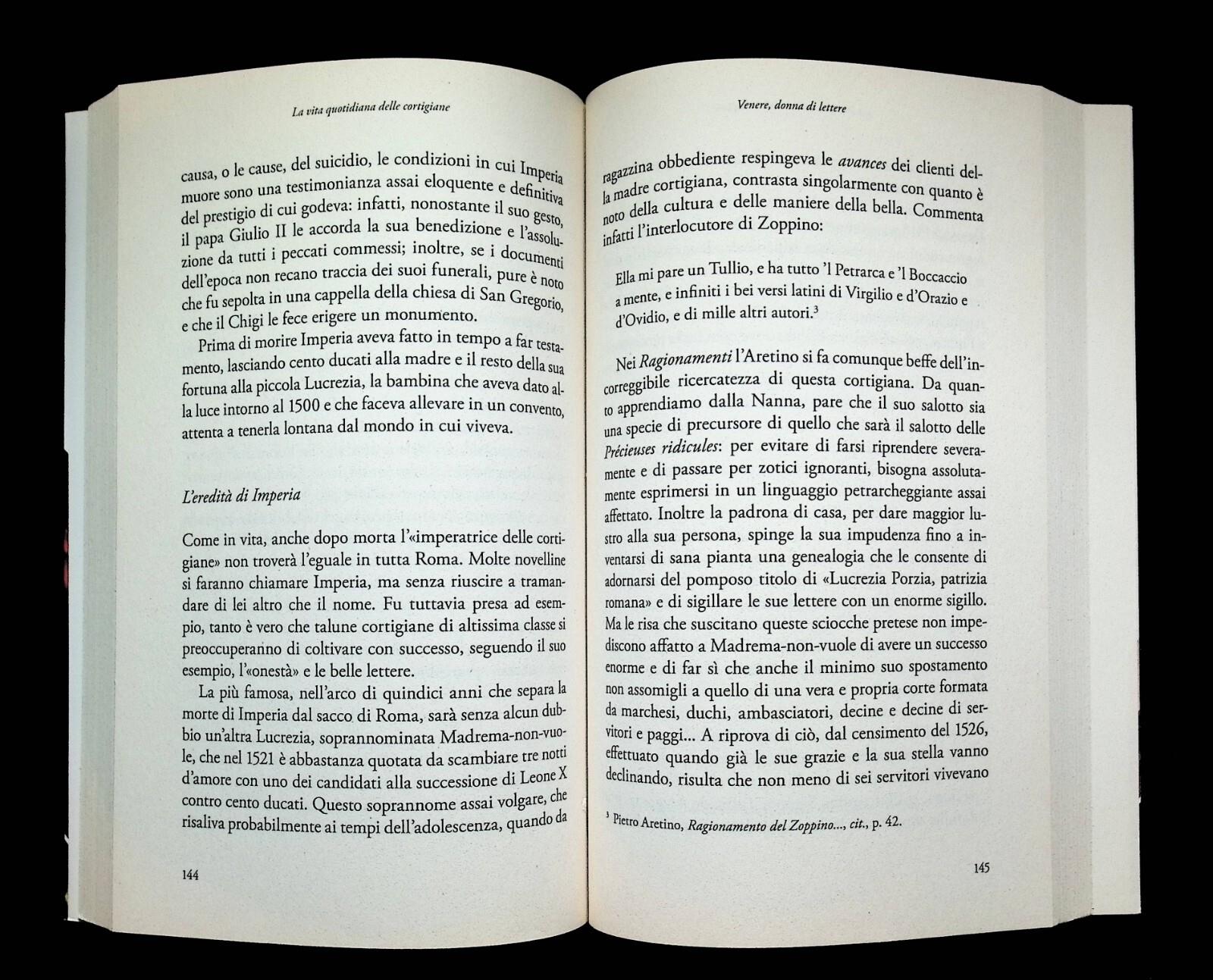 La Vita Quotidiana delle Cortigiane nell'Italia del Rinascimento Libro Corriere