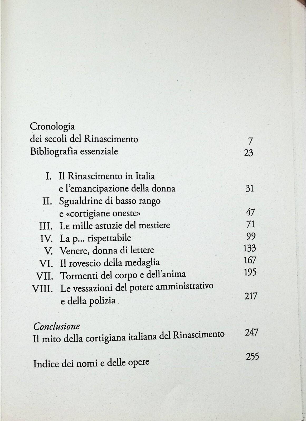 La Vita Quotidiana delle Cortigiane nell'Italia del Rinascimento Libro Corriere