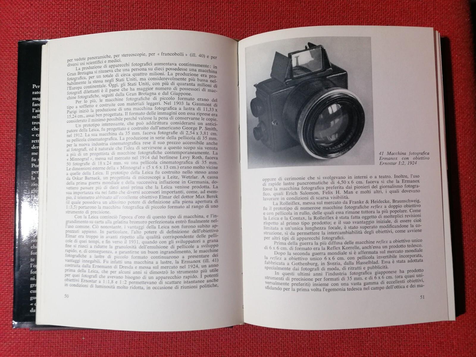 Storia della fotografia - libro Helmut e Alison Gernsheim Frassinelli 1966 1° ed