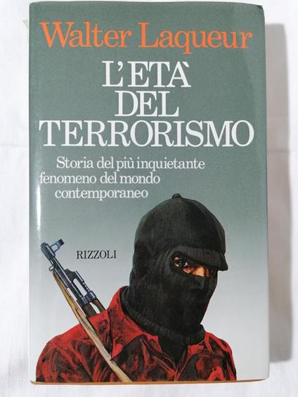 L'Età del Terrorismo - Walter Laqueur - copertina